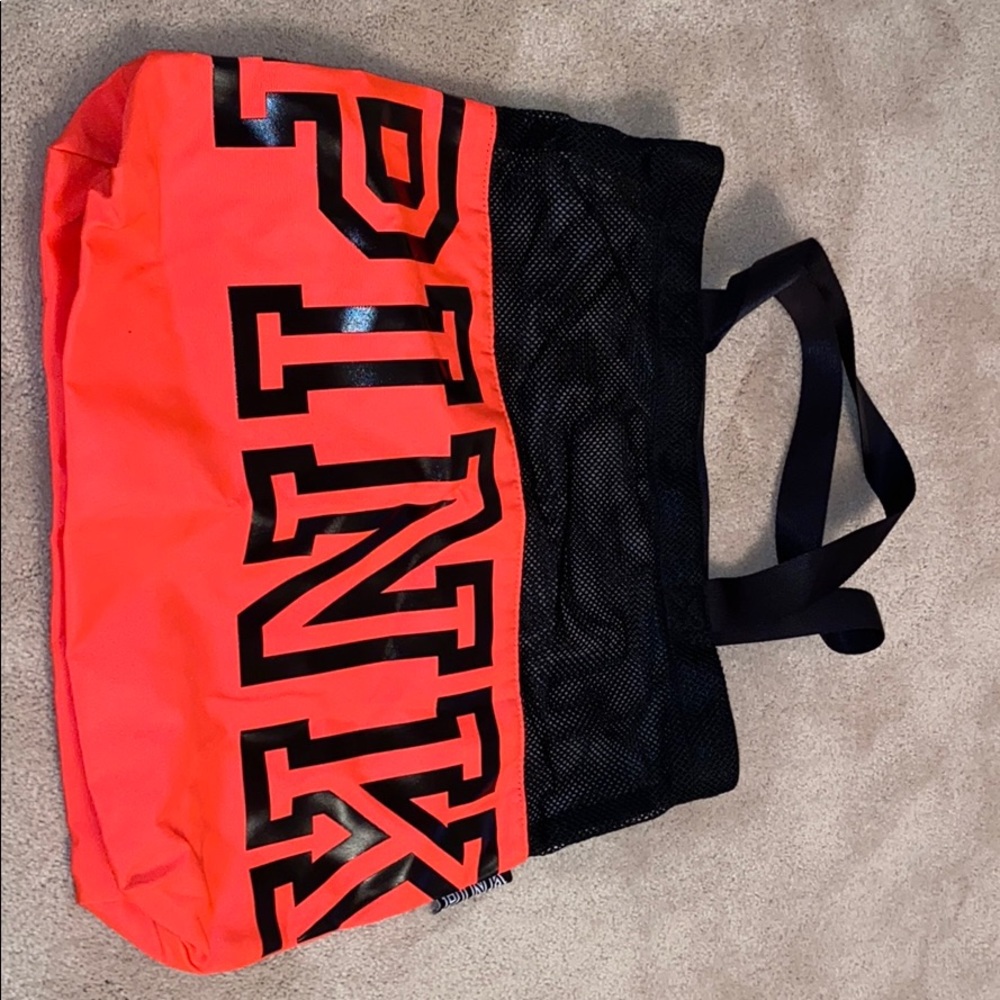 Tote Bag with mesh detail